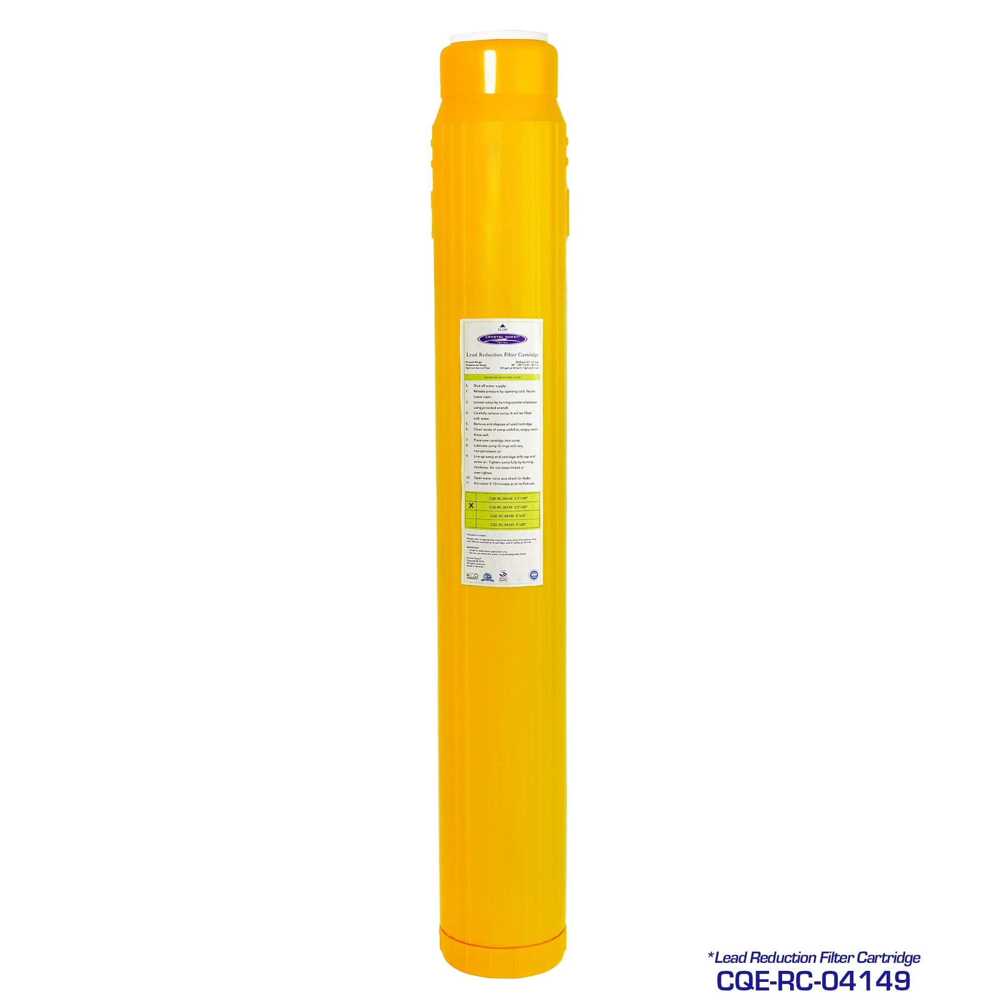 Lead Filter Cartridge
