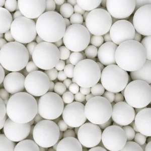 White Ceramic Balls (per pound)