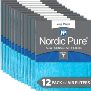 10x20x 1/2 Half Inch Ring Panel MERV 7 Furnace Air Filters
