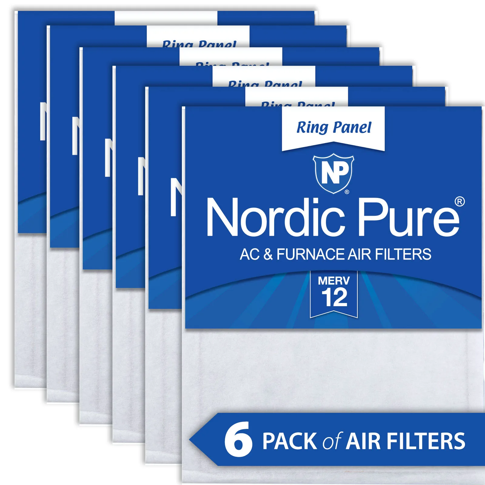 20x30x 1/2 Half Inch Ring Panel MERV 12 Furnace Air Filters