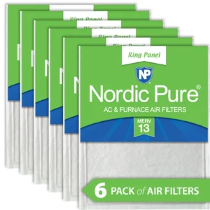 10x30x 1/2 Half Inch Ring Panel MERV 13 Furnace Air Filters