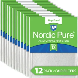 12x20x 1/2 Half Inch Ring Panel MERV 13 Furnace Air Filters