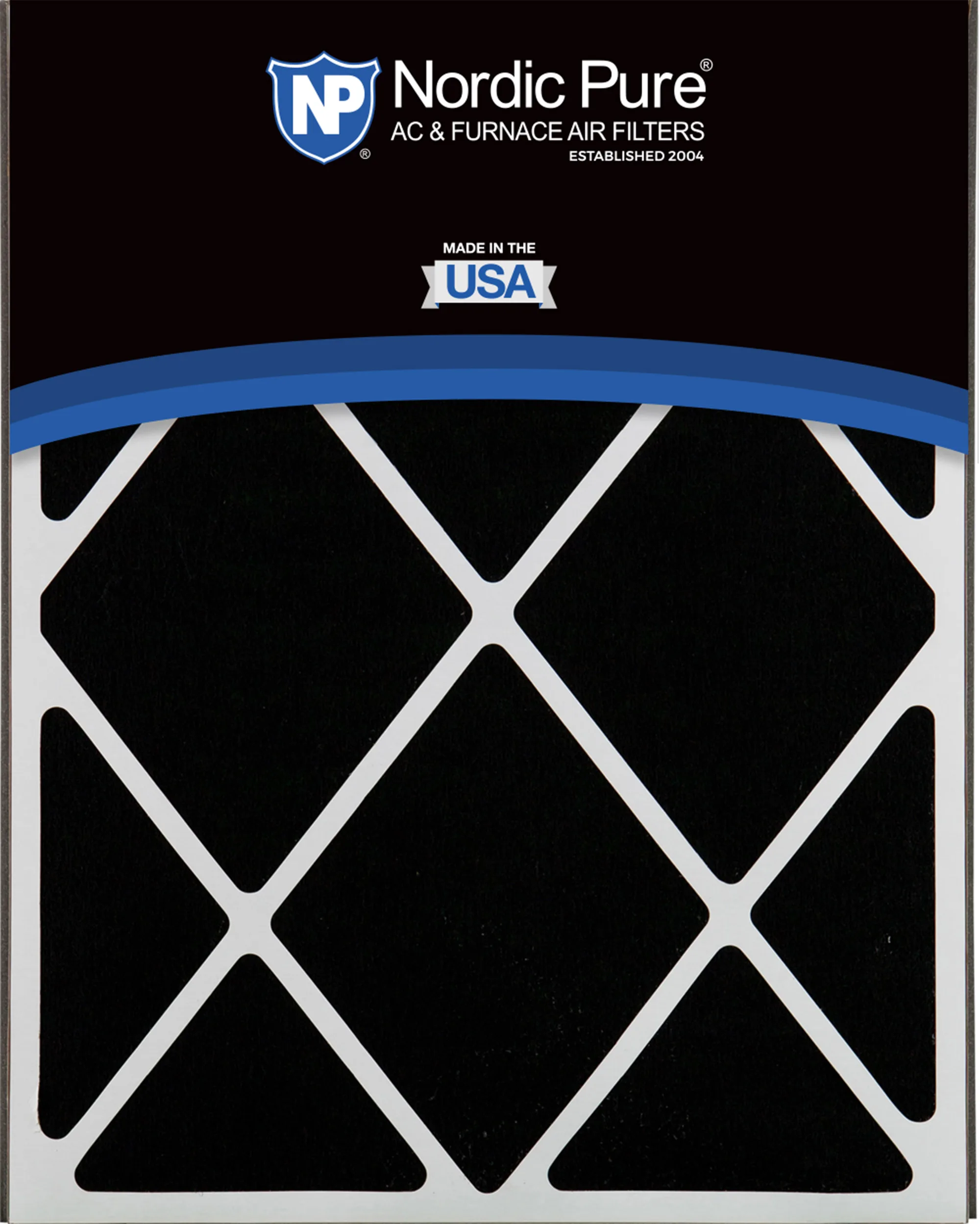 Air Bear 20x25x5 (4 7/8) Air Filter Replacement MERV 13 Plus Carbon