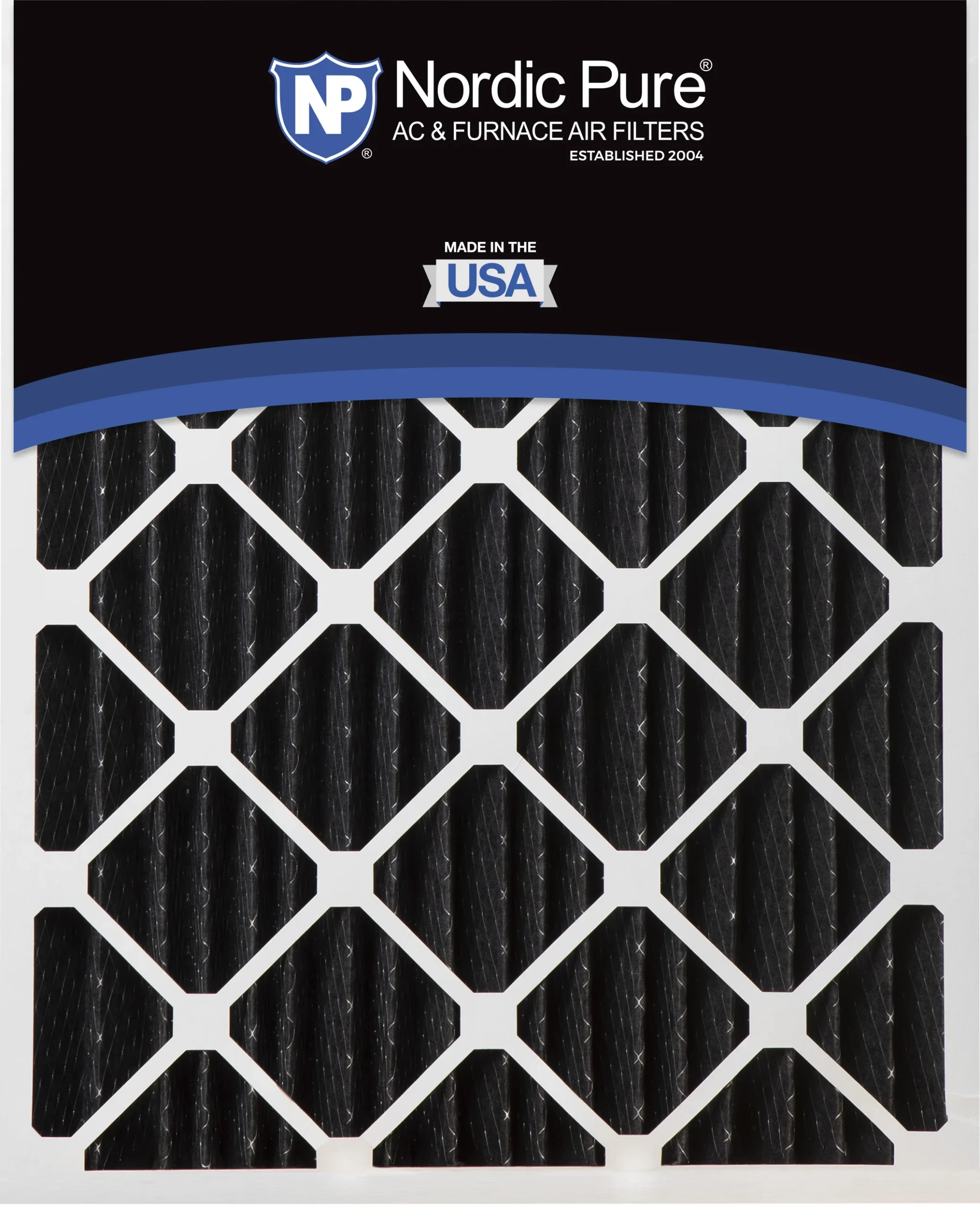 20x25x5 (4 3/8) Honeywell/Lennox Replacement Pure Carbon Pleated Odor Reduction Merv 8 Furnace Filter
