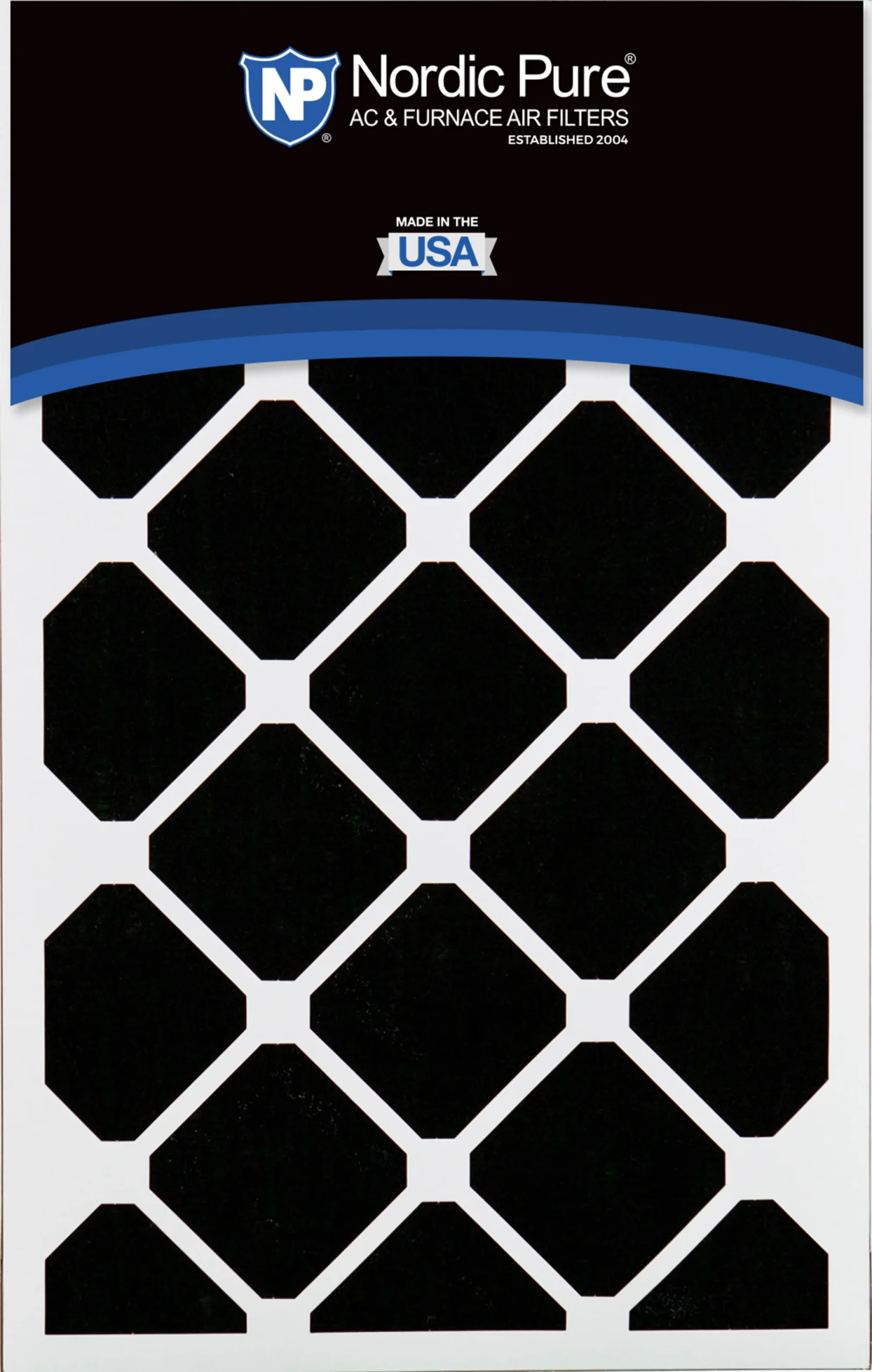 16x25x5 (4 3/8) Honeywell/Lennox Replacement Air Filters MERV 13 Plus Carbon