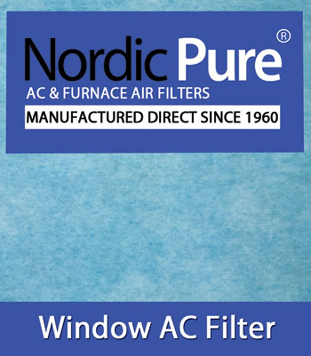 Window Air Conditioner Filter 15x24 Pads