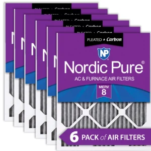9_3/4x23_3/4×1 Exact MERV 8 Plus Carbon AC Furnace Filters