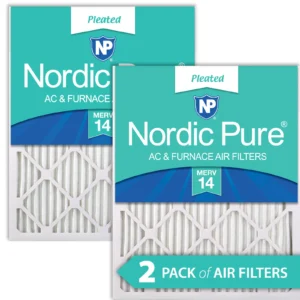 25x25x1 Pleated MERV 14 Air Filters
