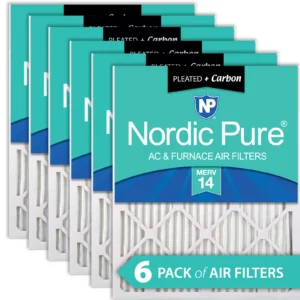 9_3/4x23_3/4x1 Exact MERV 14 Plus Carbon AC Furnace Filters