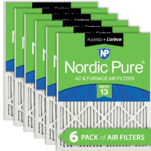 9_3/4x23_3/4×1 Exact MERV 13 Plus Carbon AC Furnace Filters