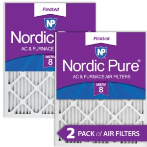 25x25x1 Pleated MERV 8 Air Filters