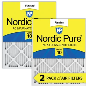 25x25x1 Pleated MERV 10 Air Filters