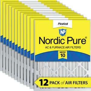 12x20x2 Pleated MERV 10 Air Filters