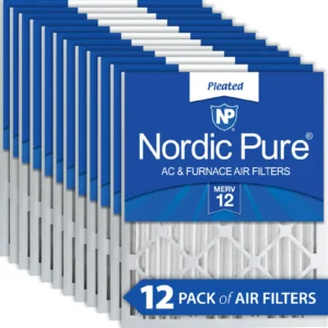 12x20x2 Pleated MERV 12 Air Filters