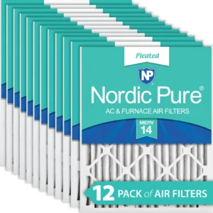 12x20x2 Pleated MERV 14 Air Filters