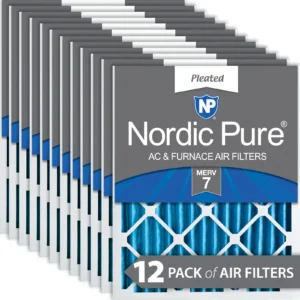 12x20x2 Pleated MERV 7 Air Filters