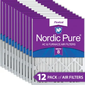 12x20x2 Pleated MERV 8 Air Filters