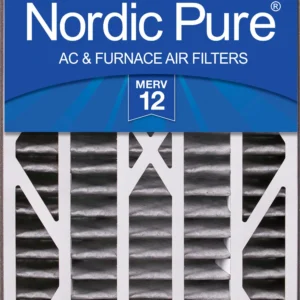 Air Bear Cub 16x25x3 Air Filter Replacement MERV 12 Pleated Plus Carbon