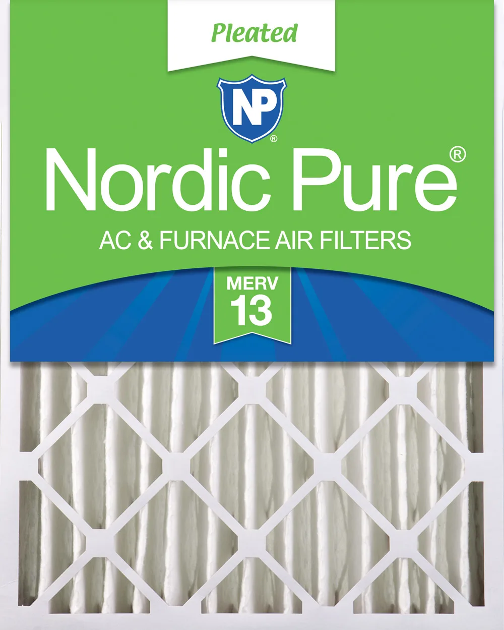 20x24x4 (3 5/8) Pleated MERV 13 Air Filters