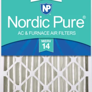 20x20x4 (3 5/8) Pleated MERV 14 Air Filters
