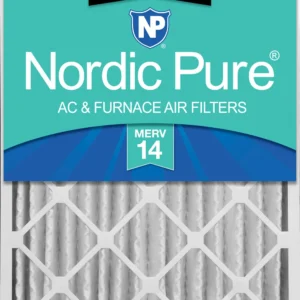 20x20x4 (3 5/8) Pleated Air Filters MERV 14 Plus Carbon