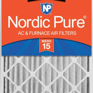 20x20x4 (3 5/8) Pleated Air Filters MERV 15 Plus Carbon