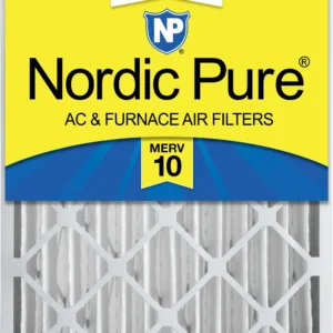 20x20x4 (3 5/8) Pleated MERV 10 Air Filters