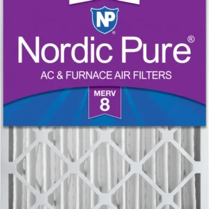 20x20x4 (3 5/8) Pleated MERV 8 Air Filters
