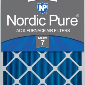 20x20x4 (3 5/8) Pleated MERV 7 Air Filters