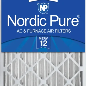 20x20x4 (3 5/8) Pleated MERV 12 Air Filters
