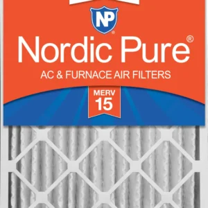 20x20x4 (3 5/8) Pleated MERV 15 Air Filters