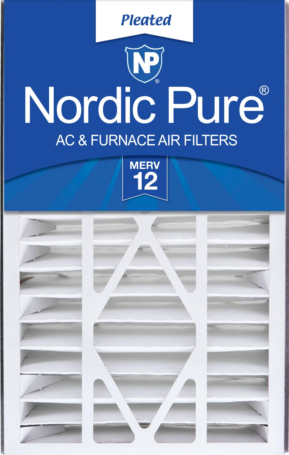 Air Bear 16x25x5 (4 7/8) Replacement 259112-105 MERV 12 Air Filters