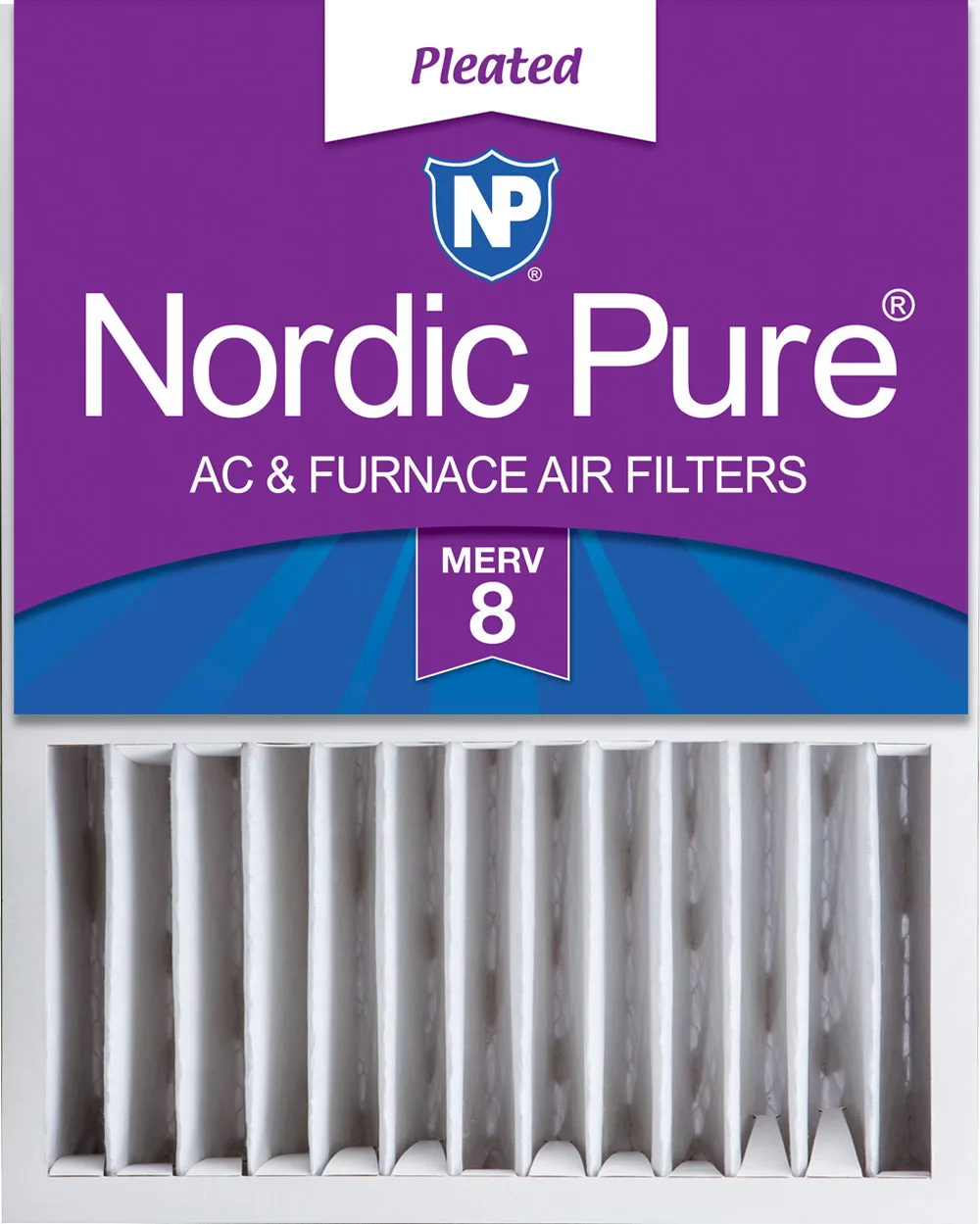 16x20x5 (4 3/8) Honeywell/Lennox Replacement MERV 8 Air Filters