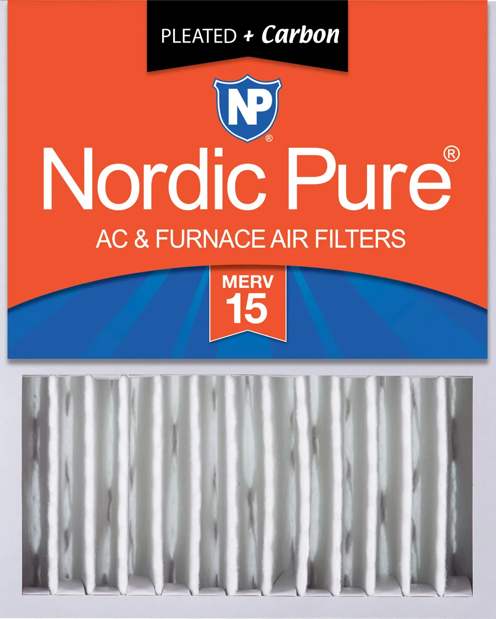 16x20x5 (4 3/8) Honeywell/Lennox Replacement Air Filters MERV 15 Plus Carbon