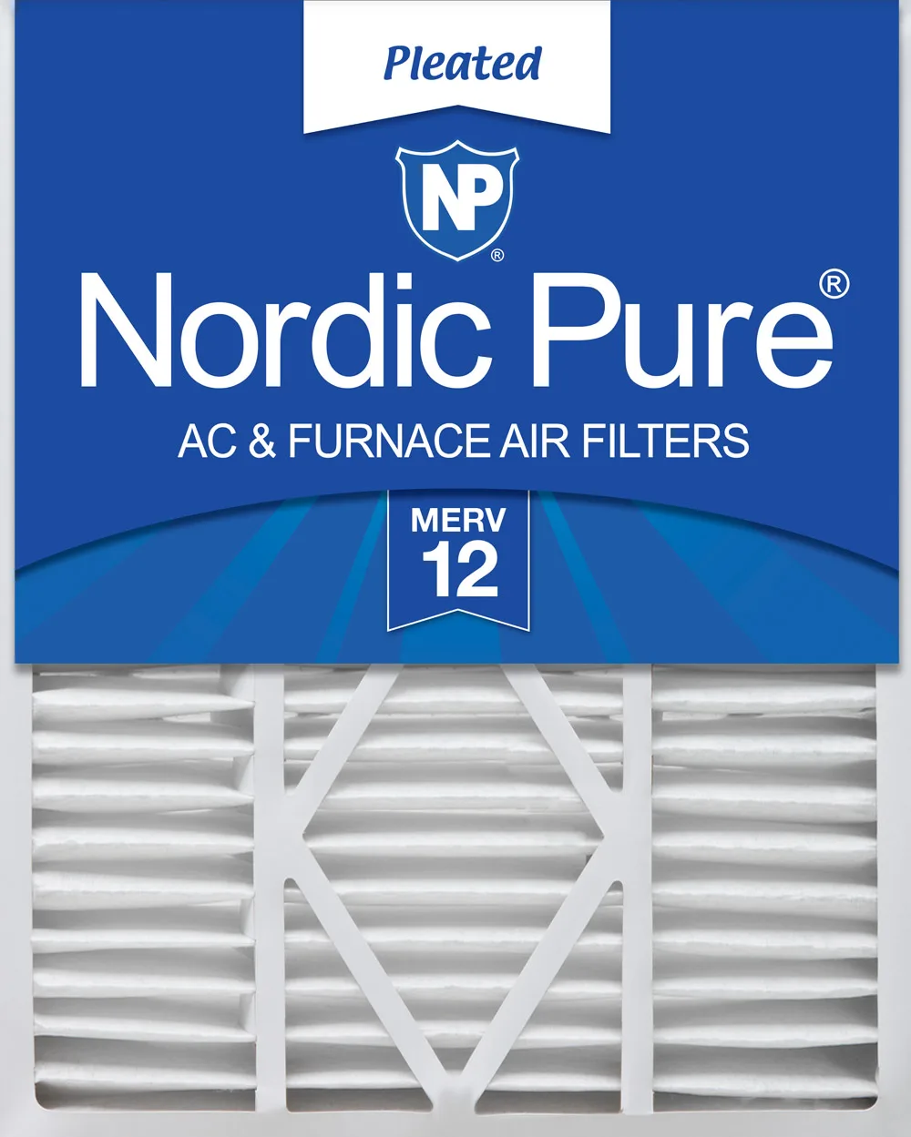 20x25x5 1/4 (5.25) Goodman/Carrier/Amana Replacement MERV 12 Air Filters