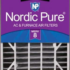 Air Bear 20x25x5 (4 7/8) Air Filter Replacement MERV 8 Pleated Plus Carbon