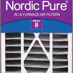 Air Bear 16x25x5 (4 7/8) Air Filter Replacement MERV 8 Pleated Plus Carbon