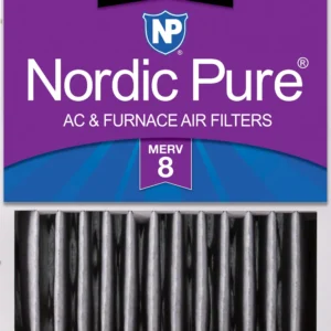 16x20x5 (4 3/8) Honeywell/Lennox Replacement Air Filters MERV 8 Pleated Plus Carbon