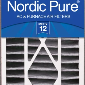 Air Bear 16x25x5 (4 7/8) Air Filter Replacement MERV 12 Pleated Plus Carbon
