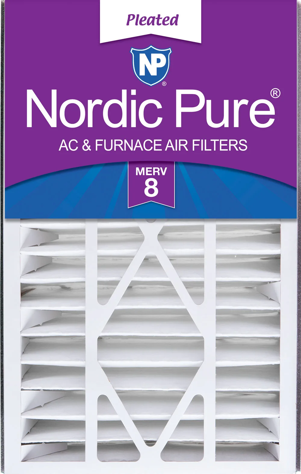 Air Bear 16x25x5 (4 7/8) Replacement 255649-105 MERV 8 Air Filters