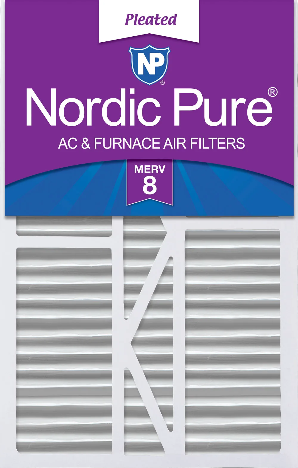 16x25x5 1/4 (5.25) Goodman/Carrier/Amana Replacement MERV 8 Air Filters