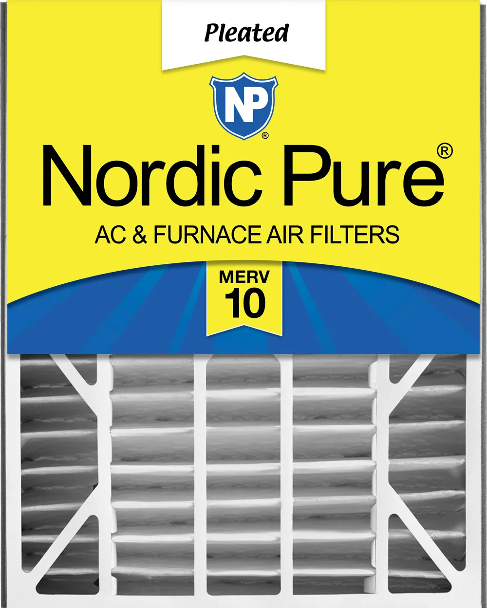 Air Bear 20x25x5 (4 7/8) Replacement 255649-102 MERV 10 Air Filters