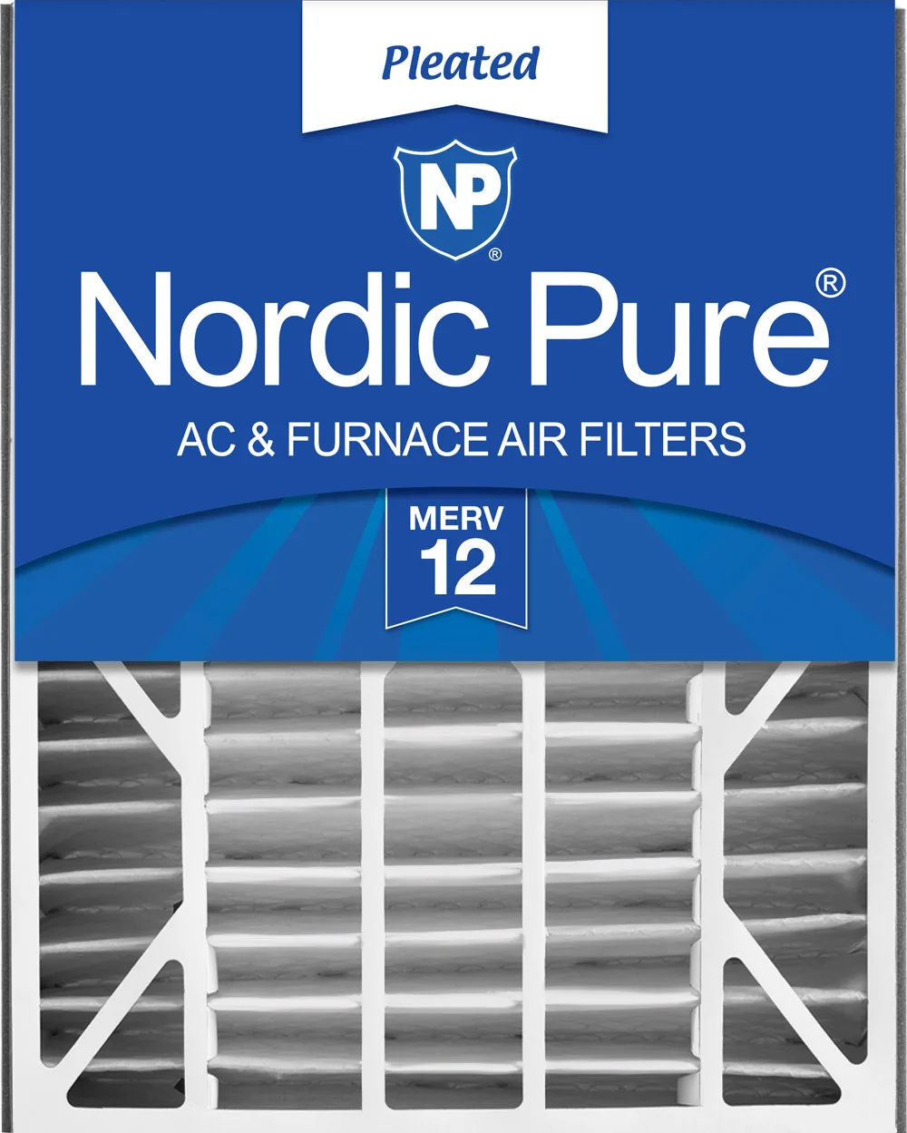 Air Bear 20x25x5 (4 7/8) Replacement 259112-102 MERV 12 Air Filters
