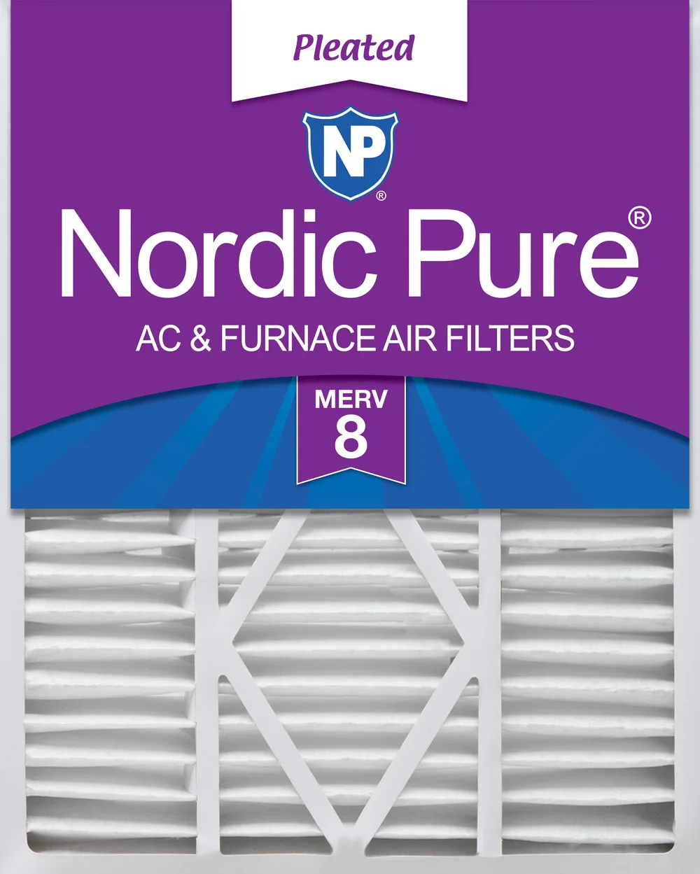 20x25x5 1/4 (5.25) Goodman/Carrier/Amana Replacement MERV 8 Air Filters
