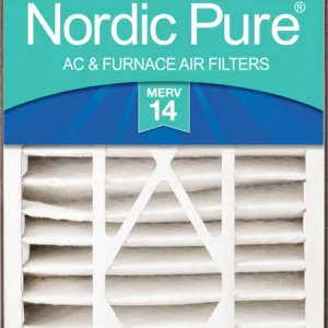 Air Bear 16x25x5 (4 7/8) Air Filter Replacement MERV 14 Plus Carbon
