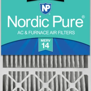 20x25x5 (4 3/8) Honeywell/Lennox Replacement Air Filters MERV 14 Plus Carbon