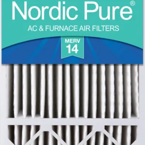 16x25x5 (4 3/8) Honeywell/Lennox Replacement Air Filters MERV 14 Plus Carbon