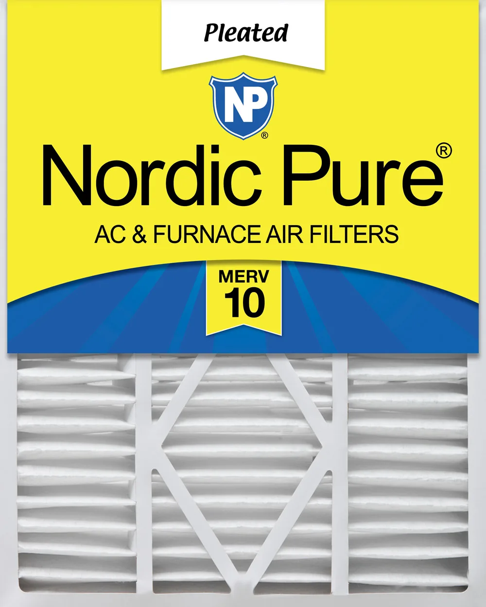 20x25x5 1/4 (5.25) Goodman/Carrier/Amana Replacement MERV 10 Air Filters