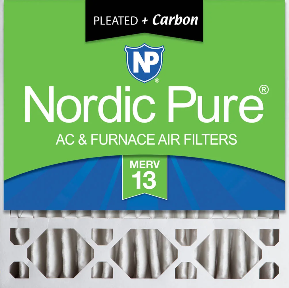 20x20x5 (4 3/8) Honeywell/Lennox Replacement Furnace Filters MERV 13 Plus Carbon
