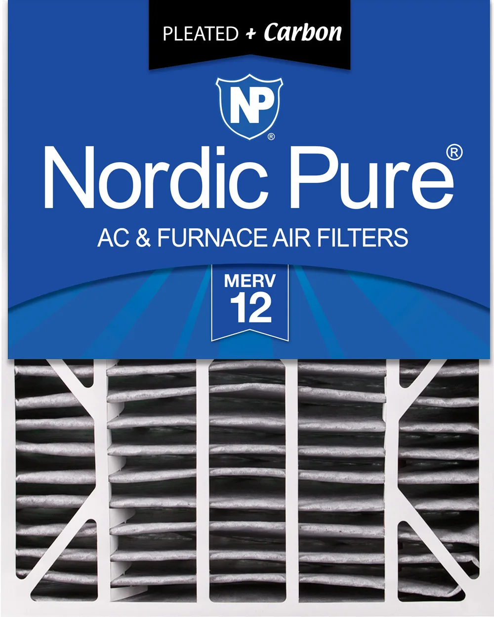 20x25x6 Aprilaire Space-Gard 2200 Replacement Air Filter Part 201 MERV 12 Plus Carbon